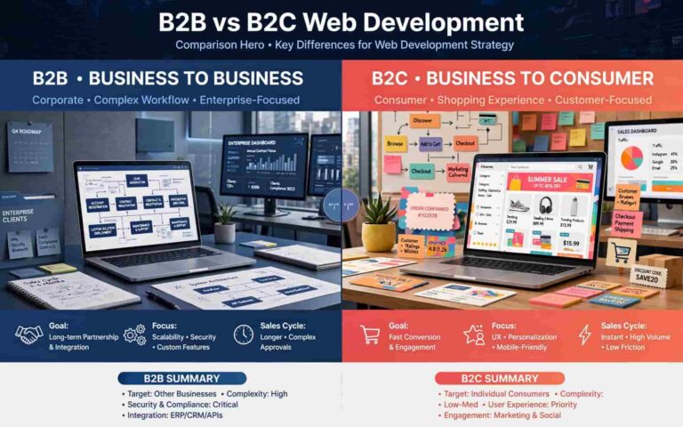 B2B vs. B2C Web Development: Why the Difference Matters
