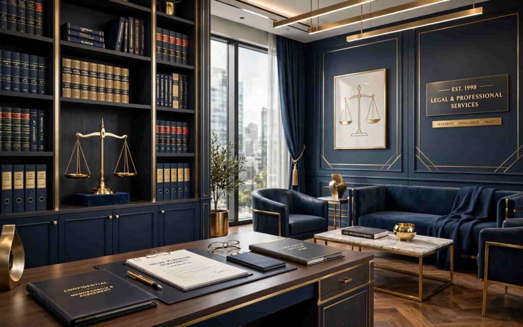 Legal and professional services