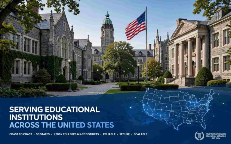 Serving Educational Institutions Across the United States