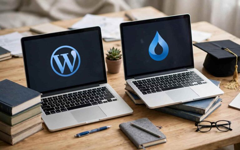 WordPress vs. Drupal for Education Websites